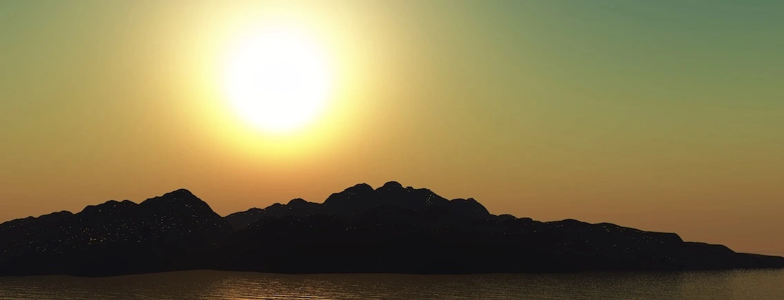 montagnes-3d-au-coucher-du-soleil-2-1